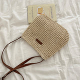 Women’s Straw Woven Crossbody Bag for Beach, Vacation & Summer Outfits