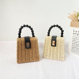 Women’s Straw Woven Box Purse for Beach, Vacation & Summer Outfits