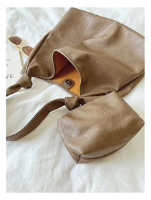 Women’s Soft Leather Retro Hobo Shoulder Bag Everyday Work Bag for Everyday City Outfits