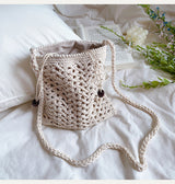 Women’s Handmade Crochet Crossbody Purse for Boho Everyday Style & Gifts