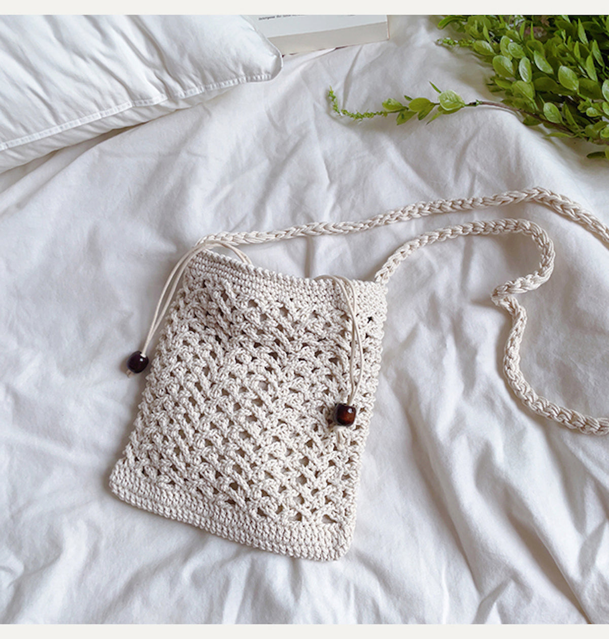 Women’s Handmade Crochet Crossbody Purse for Boho Everyday Style & Gifts