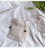 Women’s Handmade Crochet Crossbody Purse for Boho Everyday Style & Gifts