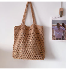 Women’s Handmade Crochet Retro Style Tote Bag for Boho Everyday Style & Gifts