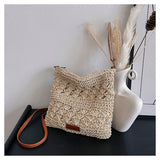 Women’s Straw Woven Crossbody Purse for Beach, Vacation & Summer Outfits
