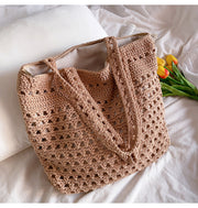 Women’s Handmade Crochet Retro Style Tote Bag for Boho Everyday Style & Gifts
