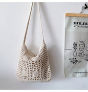 Women’s Handmade Crochet Crossbody Bag for Boho Everyday Style & Gifts