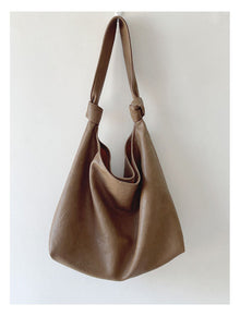 Women’s Soft Leather Retro Hobo Shoulder Bag Everyday Work Bag for Everyday City Outfits
