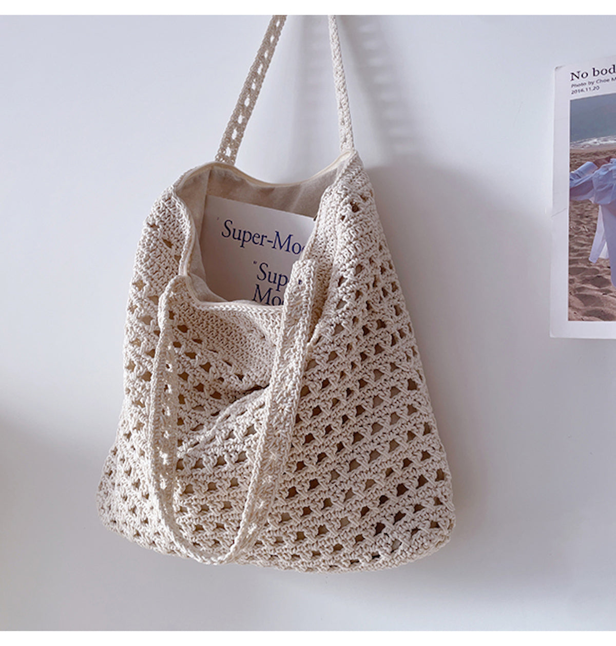 Women’s Handmade Crochet Retro Style Tote Bag for Boho Everyday Style & Gifts