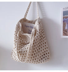 Women’s Handmade Crochet Retro Style Tote Bag for Boho Everyday Style & Gifts