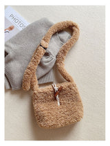 Women’s Faux Furry Crossbody Bag for Cozy Everyday Outfits