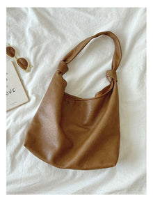 Women’s Soft Leather Retro Hobo Shoulder Bag Everyday Work Bag for Everyday City Outfits