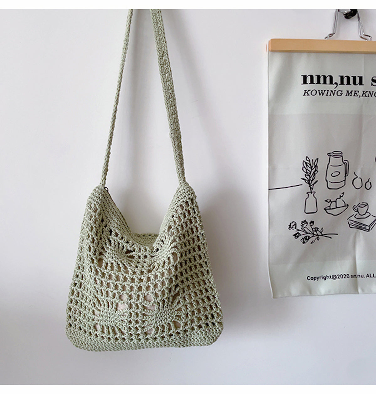 Women’s Handmade Crochet Crossbody Bag for Boho Everyday Style & Gifts