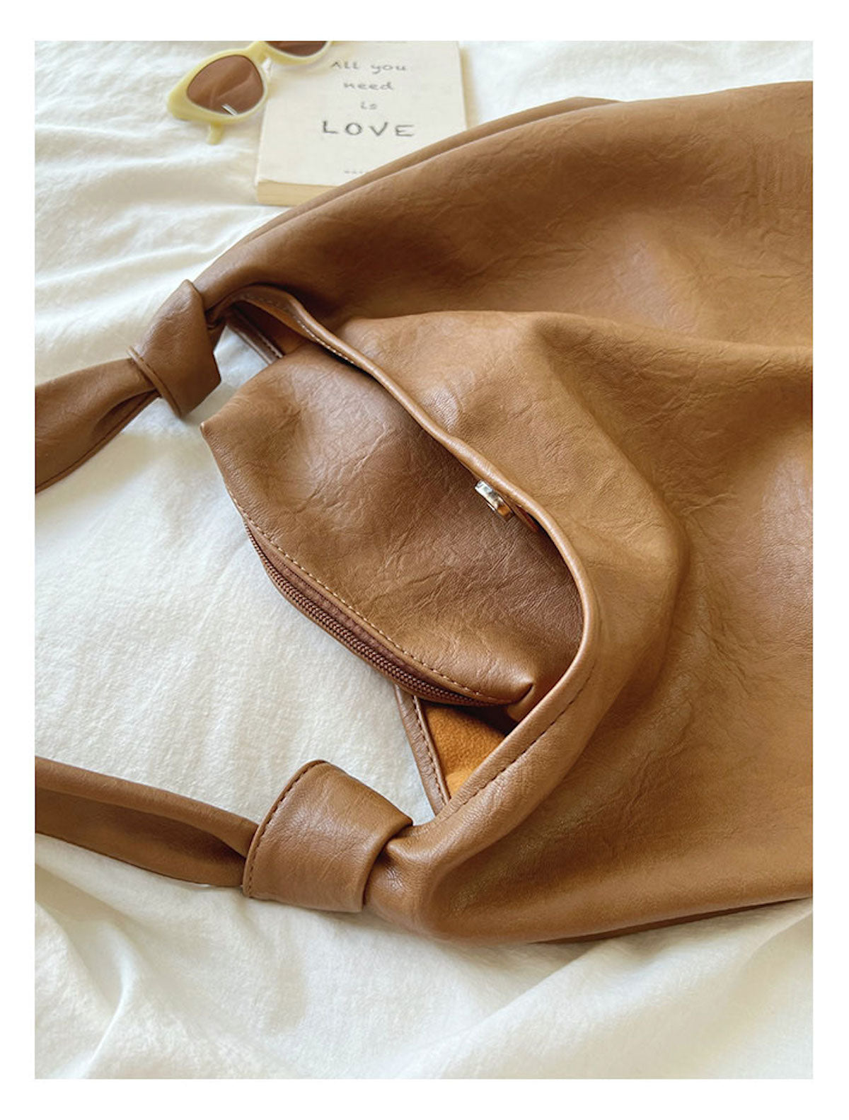Women’s Soft Leather Retro Hobo Shoulder Bag Everyday Work Bag for Everyday City Outfits