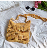Women’s Handmade Crochet Crossbody Bag for Boho Everyday Style & Gifts
