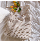 Women’s Handmade Crochet Retro Style Tote Bag for Boho Everyday Style & Gifts