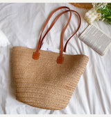 Women’s Straw Summer Basket Tote Bag for Beach, Vacation & Summer Outfits