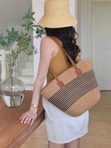 Women’s Straw Summer Tote Beach Basket Bag for Beach, Vacation & Summer Outfits