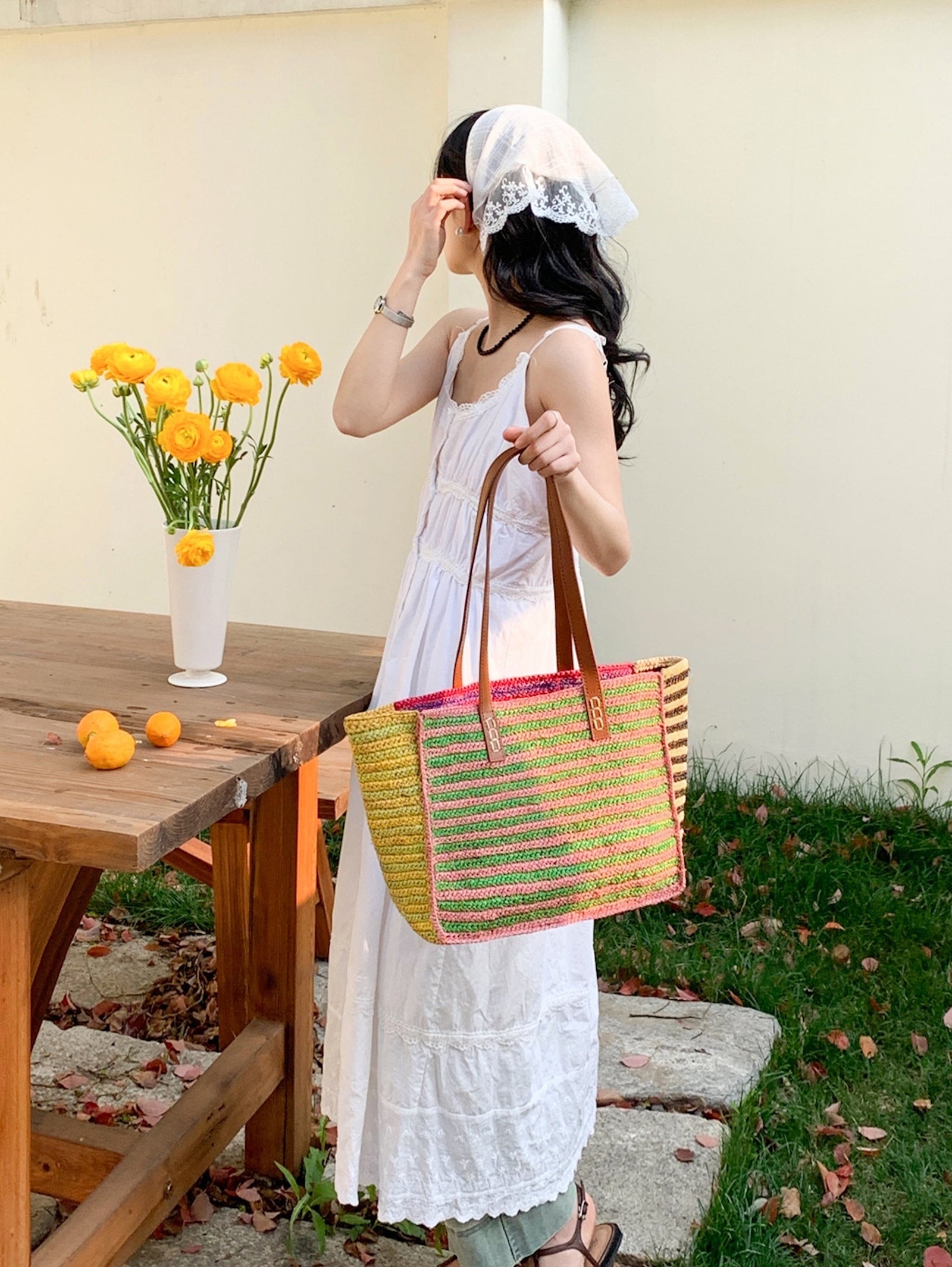 Women’s Soft Raffia Summer Beach Straw Shoulder Bag for Beach, Vacation & Summer Outfits