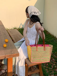 Women’s Soft Raffia Summer Beach Straw Shoulder Bag for Beach, Vacation & Summer Outfits