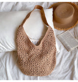 Women’s Boho Crochet Shoulder Bag Tote Bag for Boho Everyday Style & Gifts