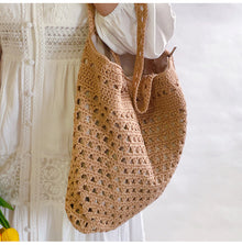 Women’s Handmade Crochet Retro Style Tote Bag for Boho Everyday Style & Gifts