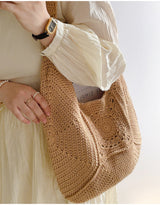 Women’s Boho Crochet Shoulder Bag Tote Bag for Boho Everyday Style & Gifts