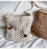 Women’s Handmade Crochet Crossbody Purse for Boho Everyday Style & Gifts