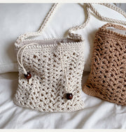 Women’s Handmade Crochet Crossbody Purse for Boho Everyday Style & Gifts