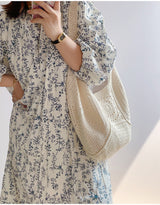 Women’s Boho Crochet Shoulder Bag Tote Bag for Boho Everyday Style & Gifts