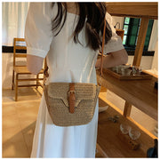 Women’s Straw Woven Crossbody Bag for Beach, Vacation & Summer Outfits