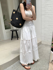 Women’s Polka Dot Design Raffia Woven Summer Straw Tote for Beach, Vacation & Summer Outfits