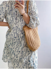 Women’s Handmade Crochet Retro Style Tote Bag for Boho Everyday Style & Gifts