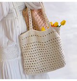 Women’s Handmade Crochet Retro Style Tote Bag for Boho Everyday Style & Gifts