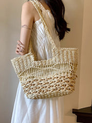 Women’s Straw Summer Shoulder Bag Tote Bag for Beach, Vacation & Summer Outfits