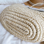 Women’s Summer Straw Basket Summer Tote for Beach, Vacation & Summer Outfits