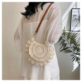 Women’s Boho Crochet Crossbody Bag for Boho Everyday Style & Gifts