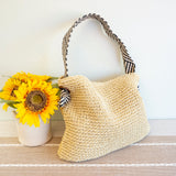 Women’s Straw Shoulder Bag Tote Bag for Beach, Vacation & Summer Outfits