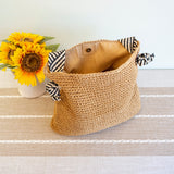 Women’s Straw Shoulder Bag Tote Bag for Beach, Vacation & Summer Outfits