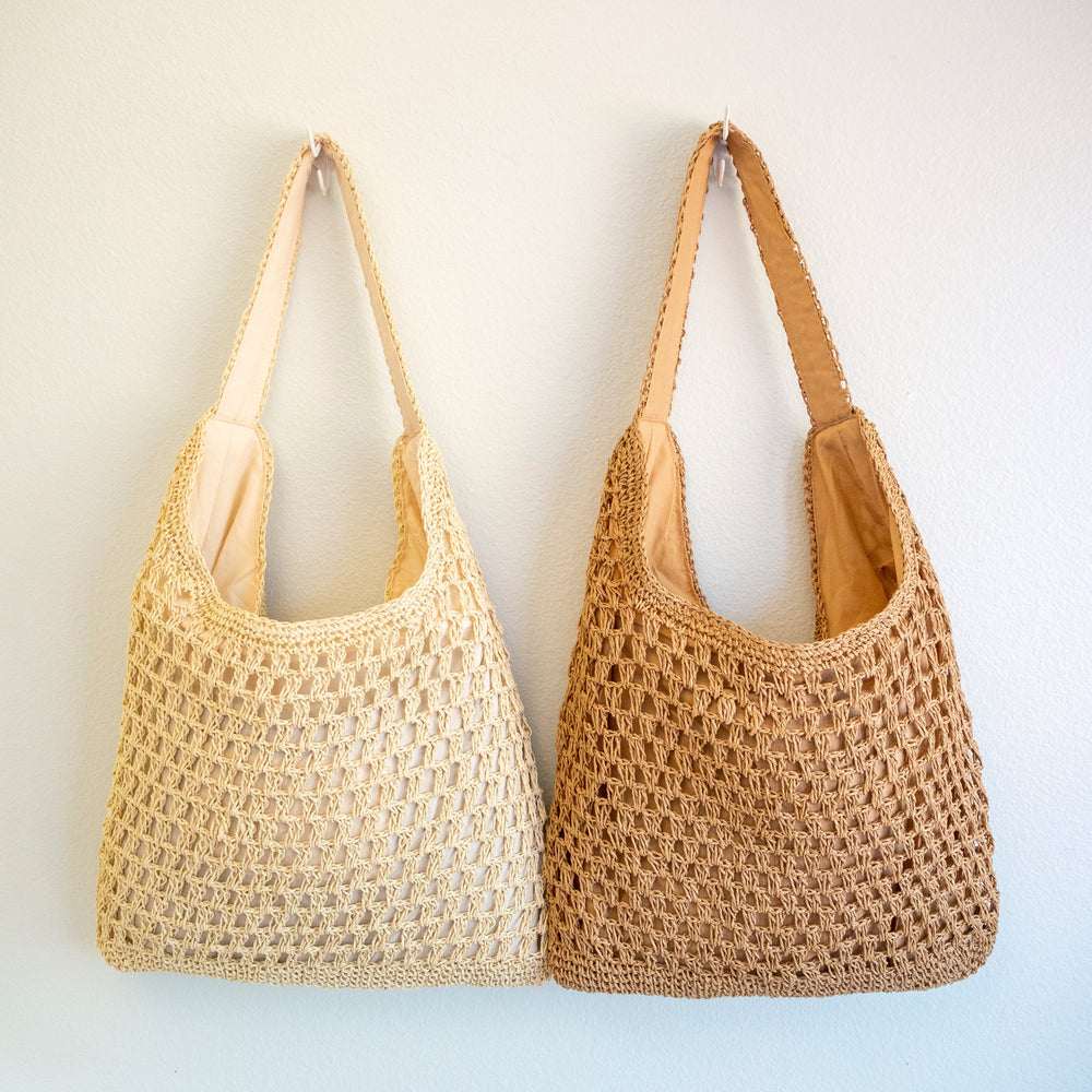 Damen-Korbtasche für Strand, Urlaub und Sommer-Outfits