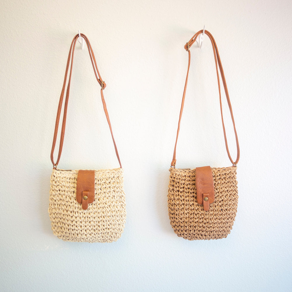 Women’s Straw Woven Crossbody Bag for Beach, Vacation & Summer Outfits