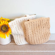 Women’s Handmade Crochet Retro Style Tote Bag for Boho Everyday Style & Gifts
