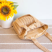 Women’s Handmade Crochet Retro Style Tote Bag for Boho Everyday Style & Gifts