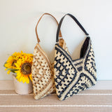 Women’s Straw Woven Shoulder Bag Tote Bag for Beach, Vacation & Summer Outfits