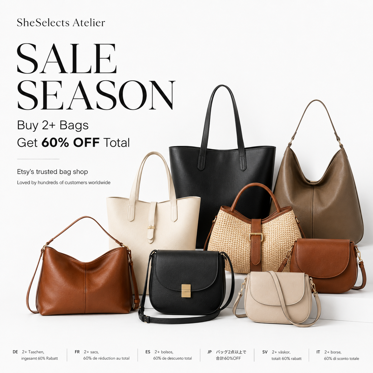 Woven Straw Square-Lock Crossbody Bag, Structured Fall Purse