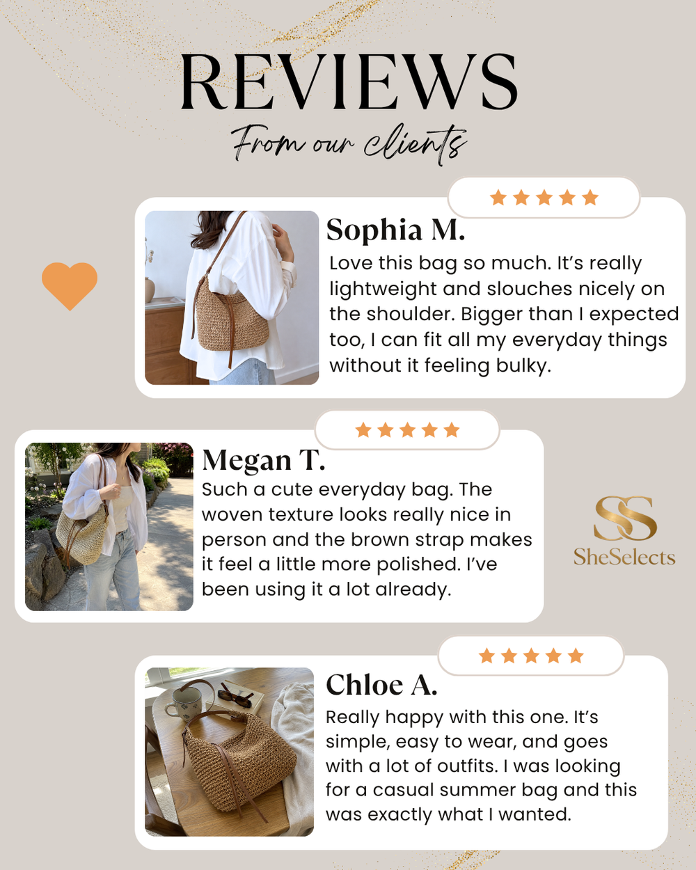 Slouchy Woven Straw Hobo Bag with Adjustable Strap and Zip Top