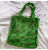 Women’s Handmade Crochet Large Fishnet Tote for Boho Everyday Style & Gifts
