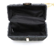 Black Wicker Summer Bag for Women, Natural Summer Vacation Purse in Black, styled as a SheSelects summer accessory