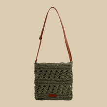Crochet Crossbody Bag for Women, Woven Summer Purse with Easy Strap