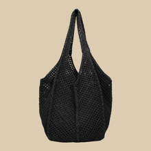 Crochet Tote Bag for Women, Woven Summer Beach and Vacation Purse
