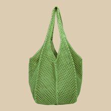 Crochet Tote Bag for Women, Woven Summer Beach and Vacation Purse